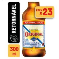 Cerveja Antarctica Original Retornável (Caixa com 23)
